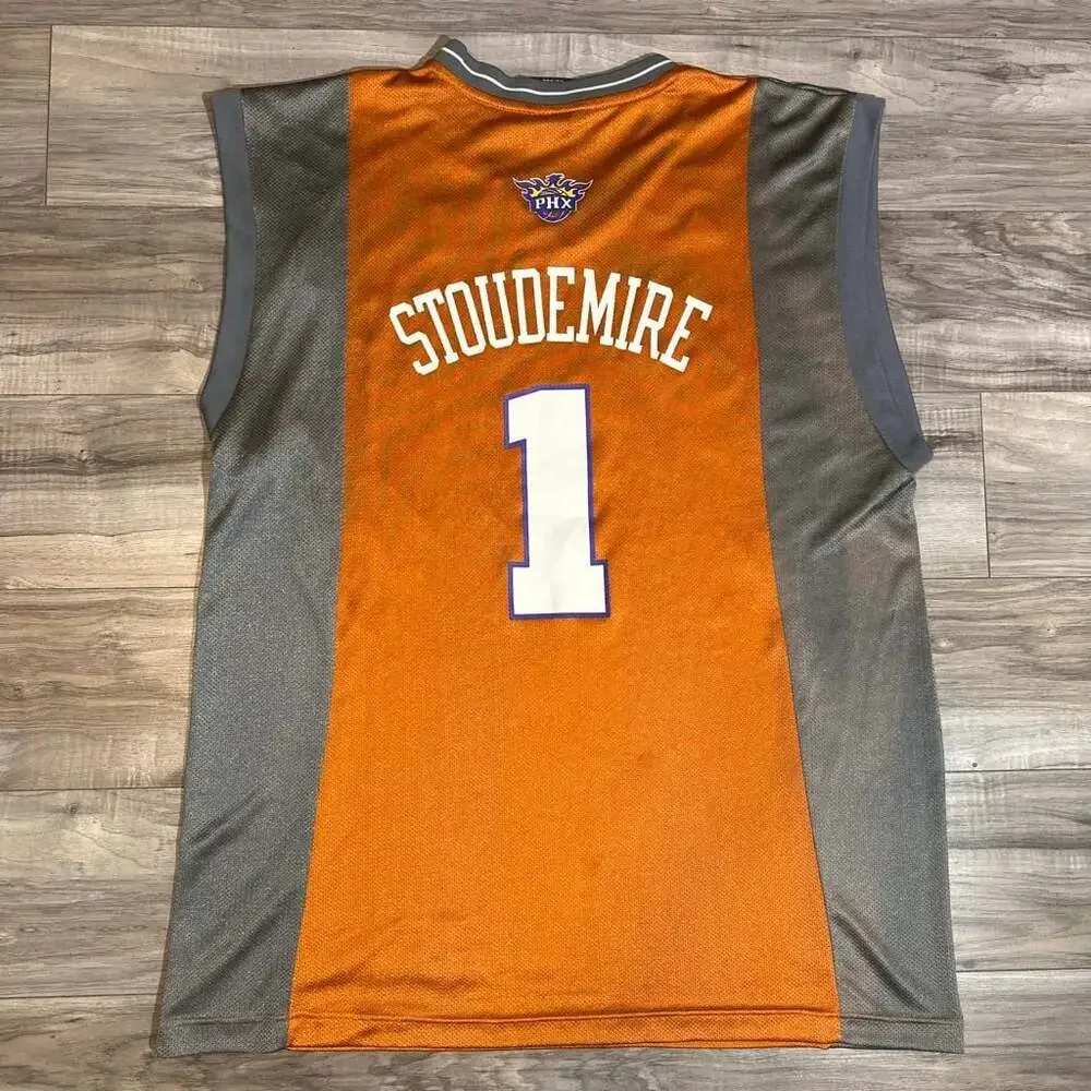 Adidas Phoenix Suns Amar'e Stoudemire #1 NBA Orange Jersey XL